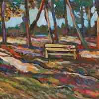 The Bench in the Eucalyptus Park
